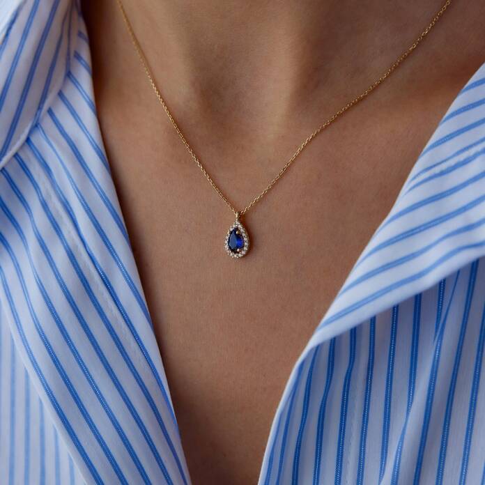 Laci Damla Baget Kolye - 1