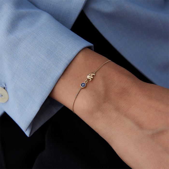 Laci Mine Göz Fil Bileklik - Özçelik