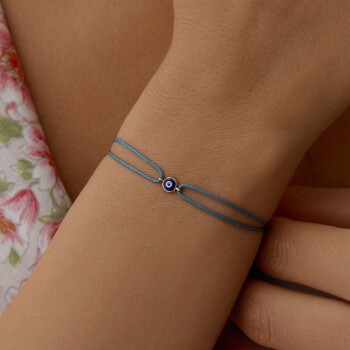 Laci Mineli Nazar İp Bileklik - Alen