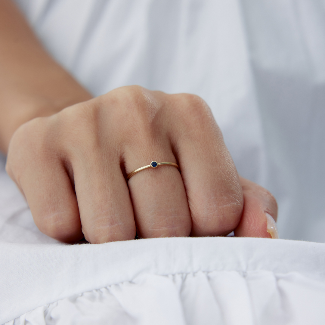 Laci Mini Tektaş Yüzük - 2