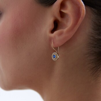 Laci Sallantılı Küpe - 3