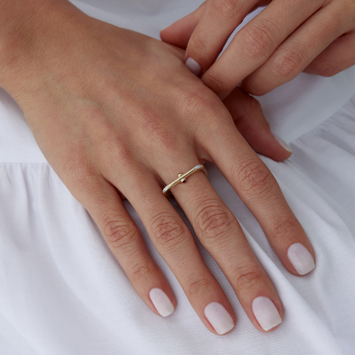 Laci Stick Yüzük - Cemart