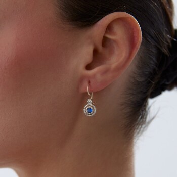 Laci Tektaşlı Sallantılı Küpe - Gökhan Bera (1)