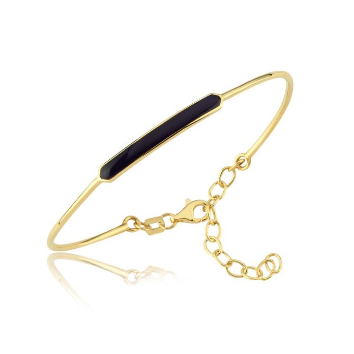 Lacivert Mineli Tel Kelepçe - 4