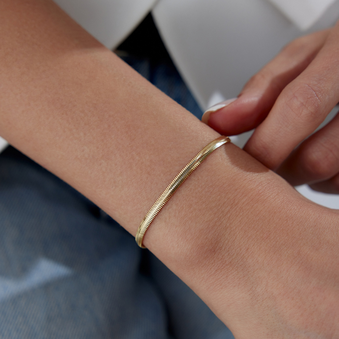 Large Balık Sırtı Bileklik - İstor