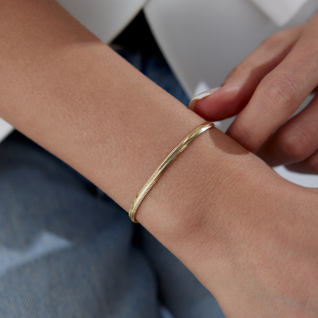 Large Balık Sırtı Bileklik - 1