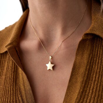 Large Bombe Yıldız Kolye - Tuana (1)