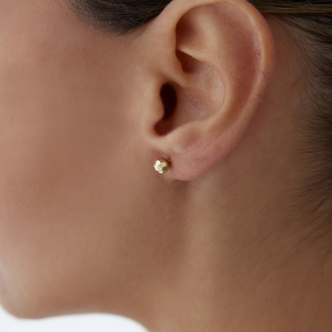 Large Dövme Top Küpe - 2