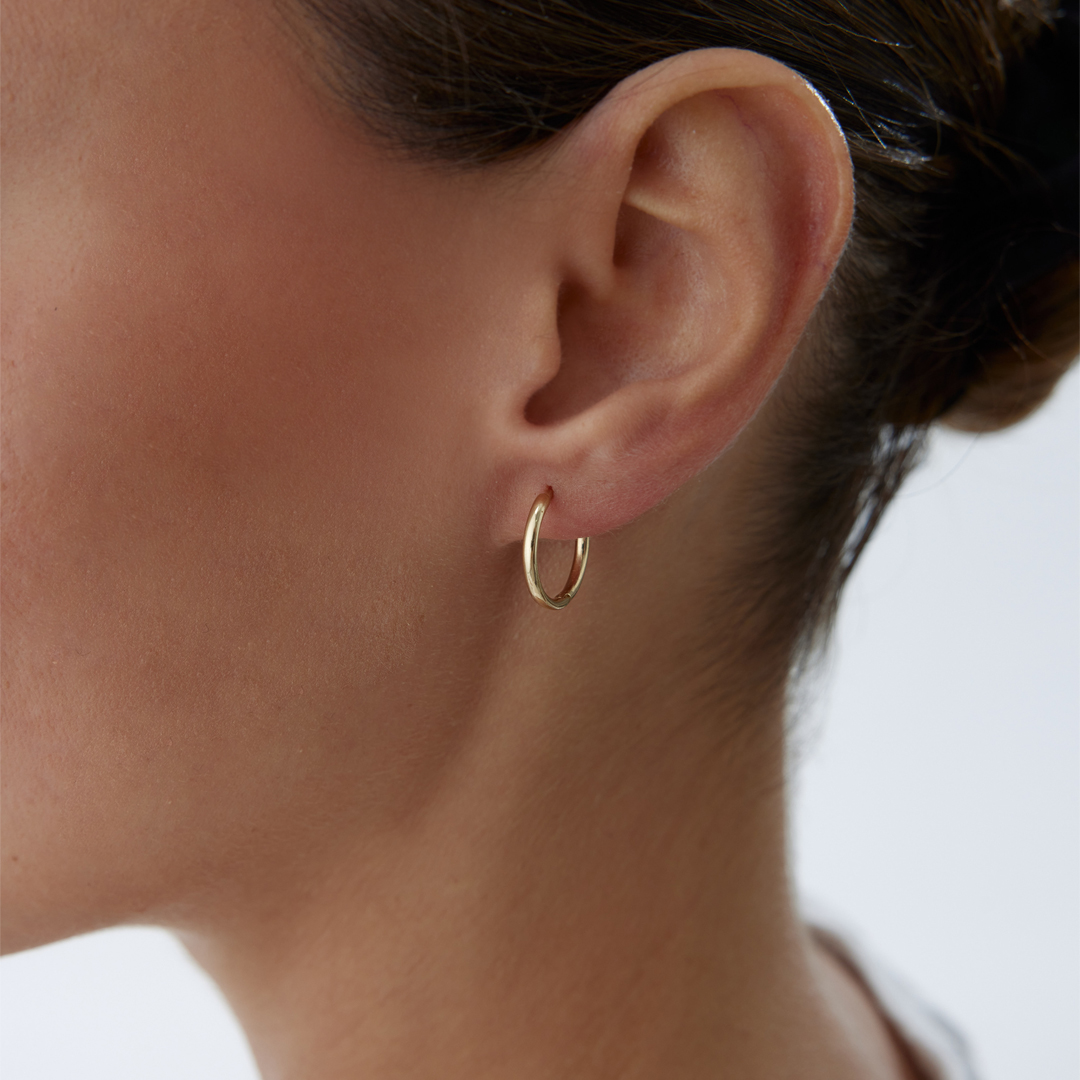 Large Halka Küpe - 1