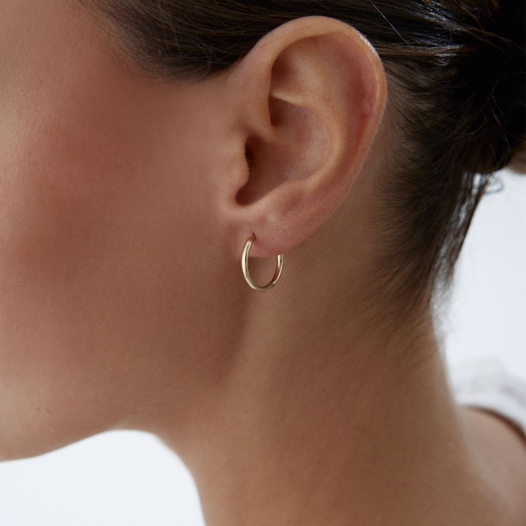 Large Halka Küpe - 2