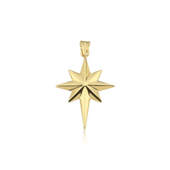 Large Kuzey Yıldızı Kolye Ucu - 1