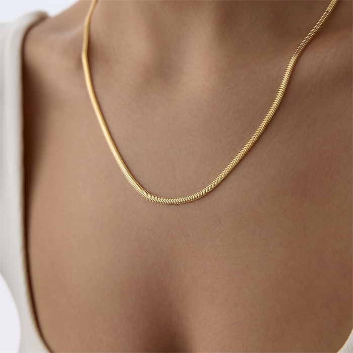 Large Zurelia Balık Sırtı Zincir - Midas (1)