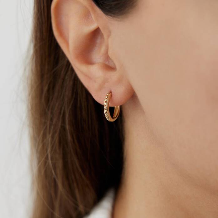 Lazer Şerit Küpe - 1