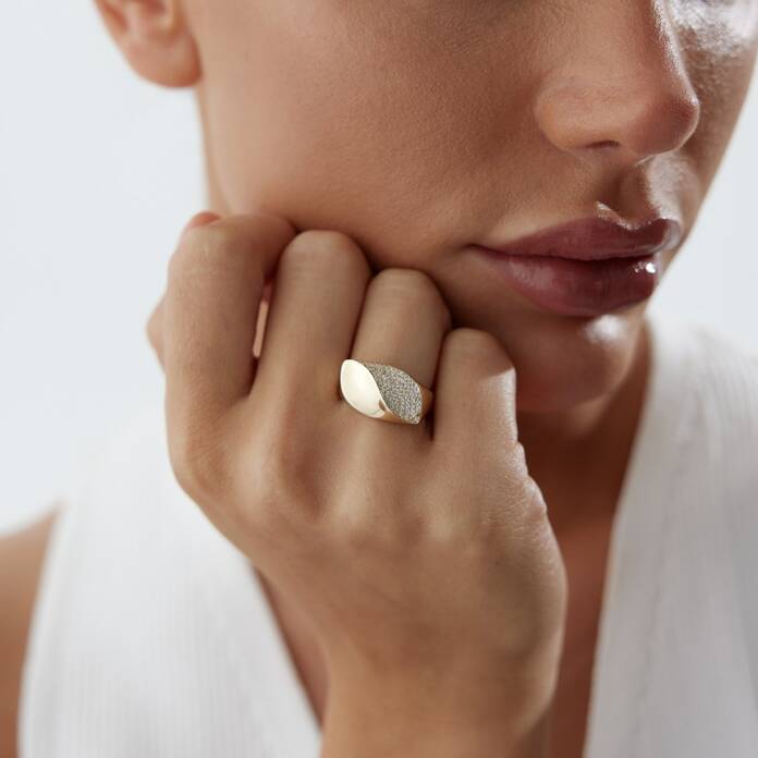 Leaf Stone Yüzük - 1