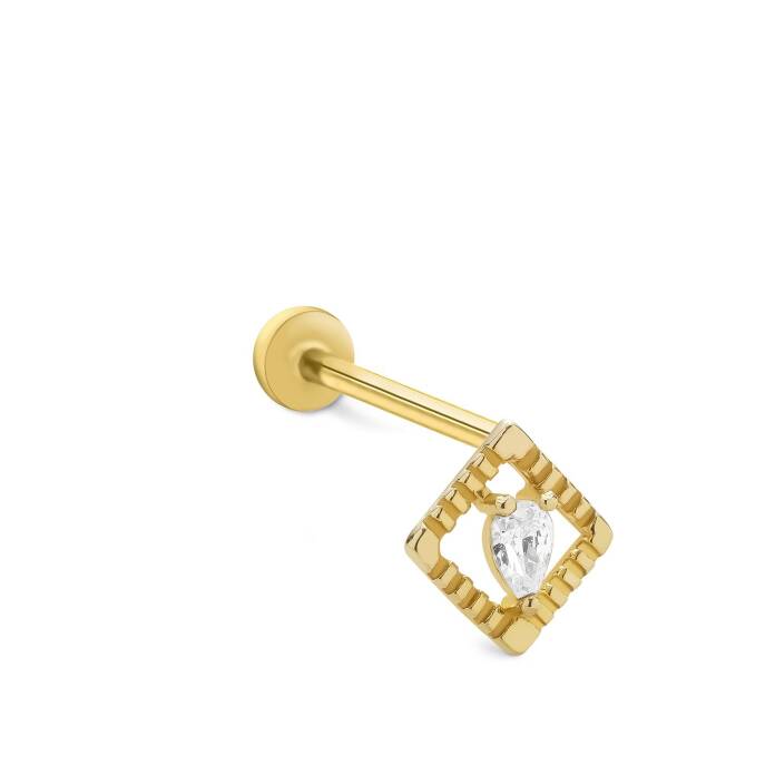 Line Damla Tragus Piercing - 1