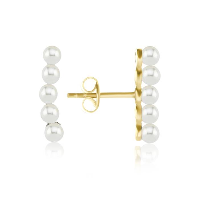 Line Five Pearl Küpe - 3