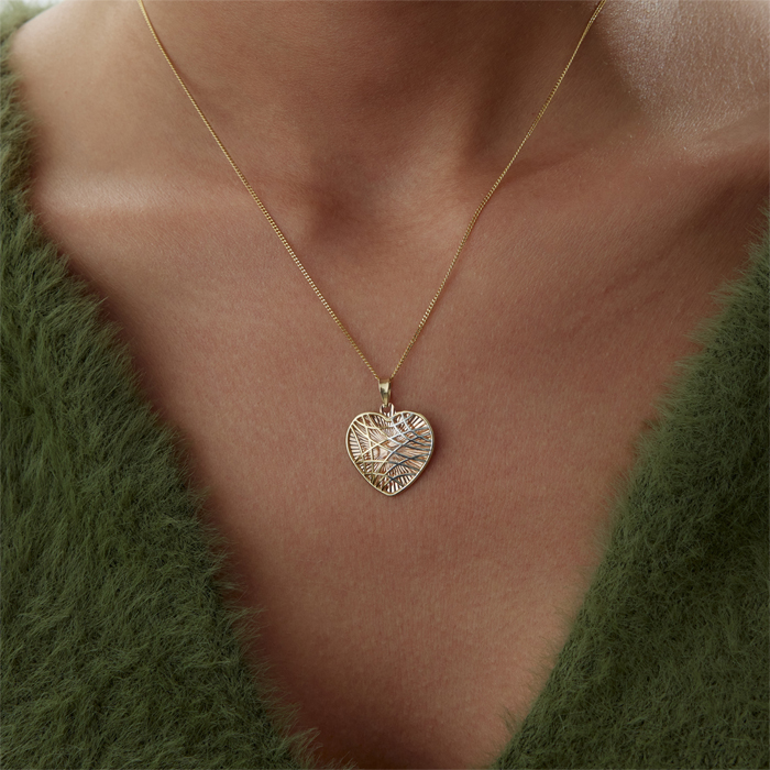 Line Kalp Kolye - Koçak