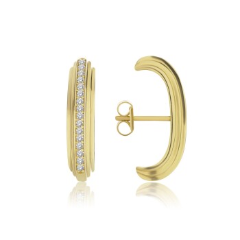 Line Taş Katmanlı Küpe - 4