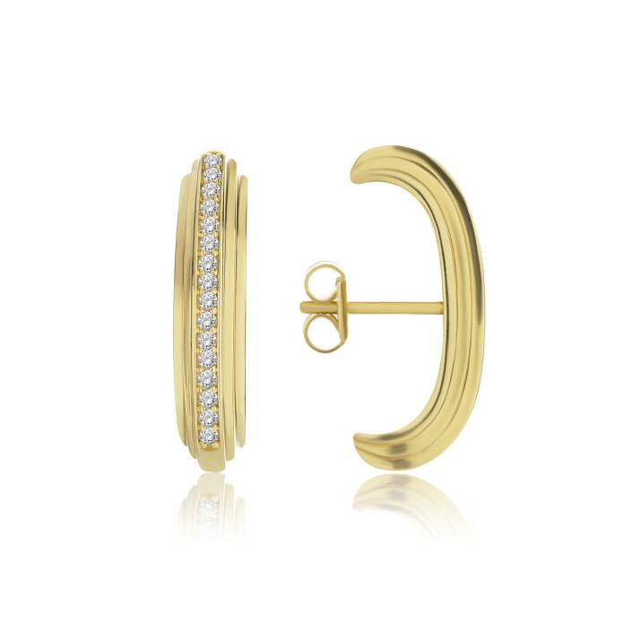 Line Taş Katmanlı Küpe - 4