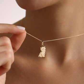 Lisa Kedi Kolye - Ador (1)