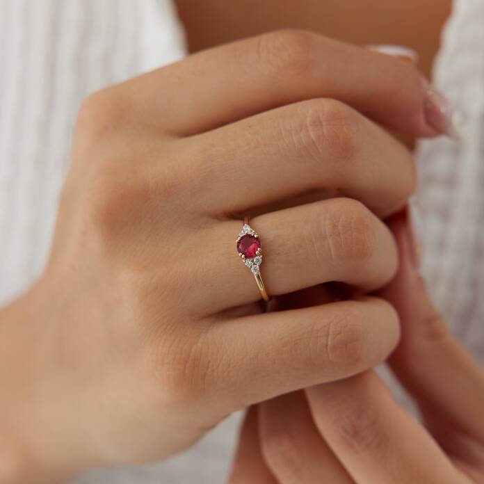 Liza Taşlı Yüzük - 2