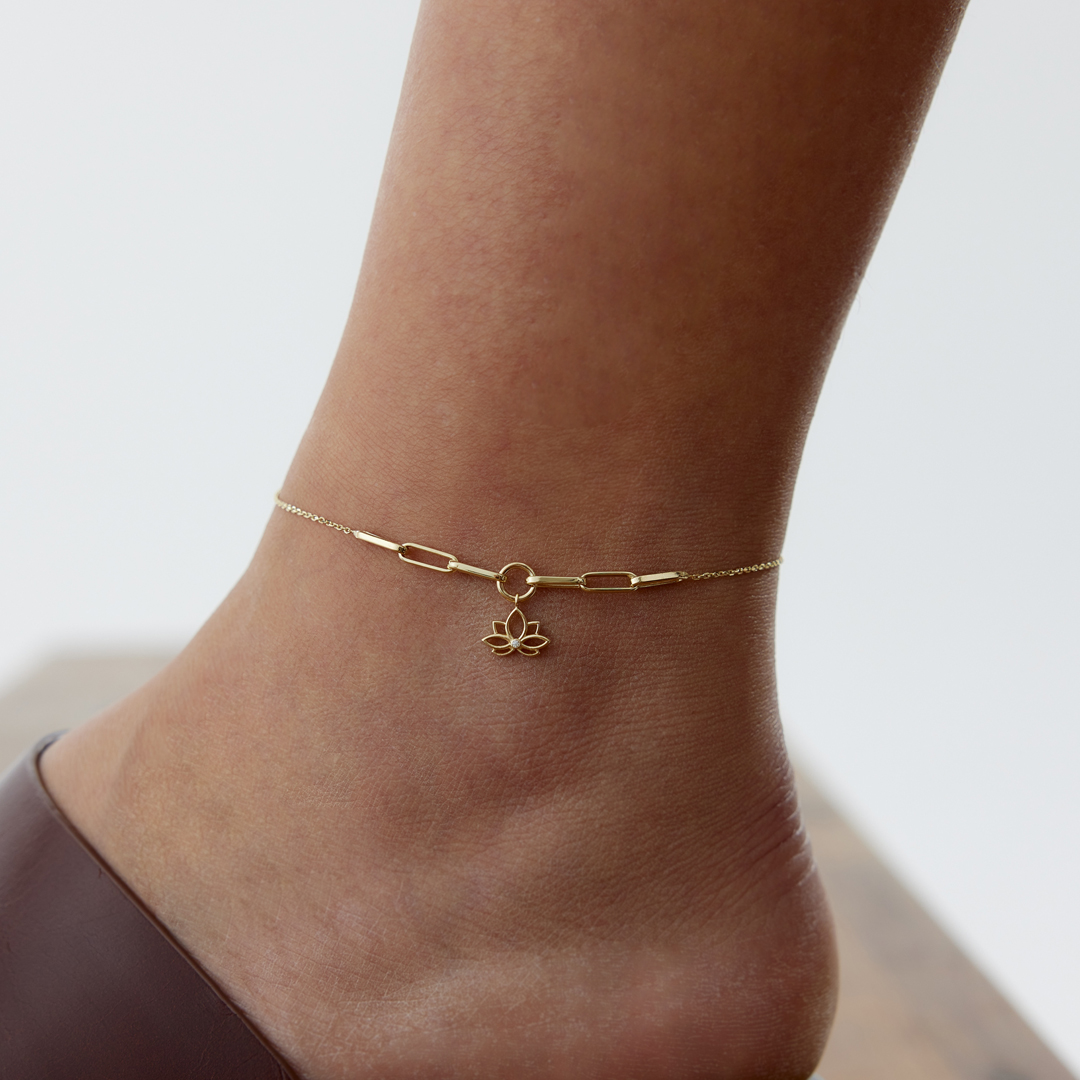 Lotus Çiçeği Halhal - 1