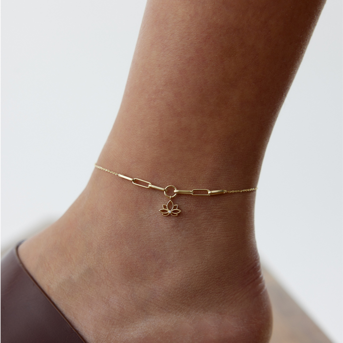 Lotus Çiçeği Halhal - Rayna (1)