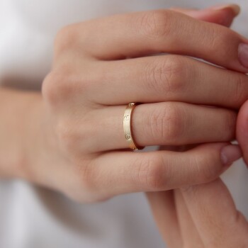 Love Mat Kadın Alyans - Tülay Alyans (1)