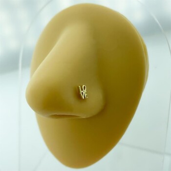 Love Motifli Altın Hızma - 2