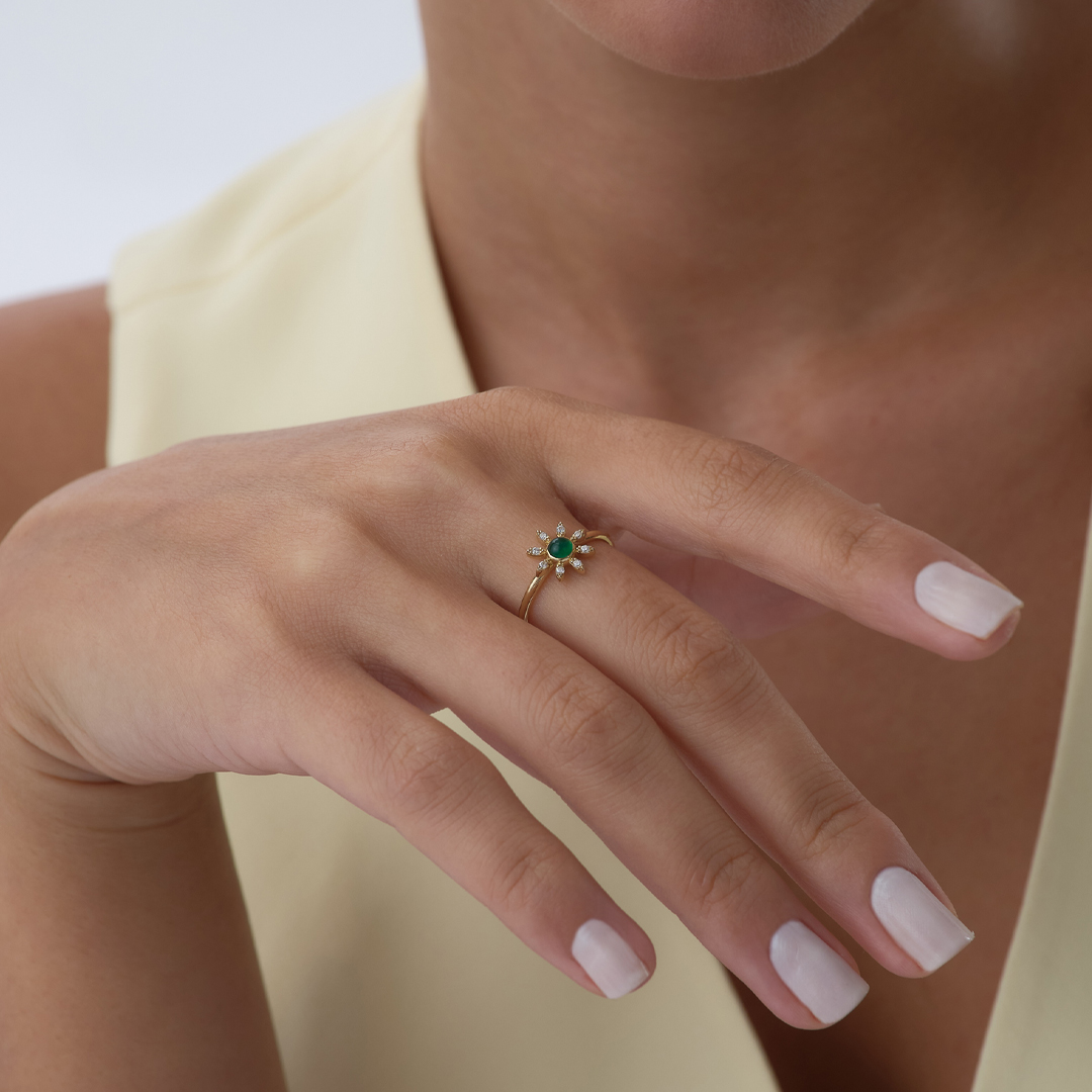 Lumis Green Yüzük - 2