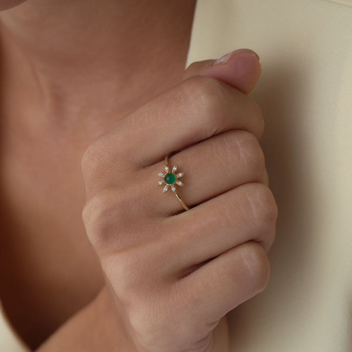 Lumis Green Yüzük - 3