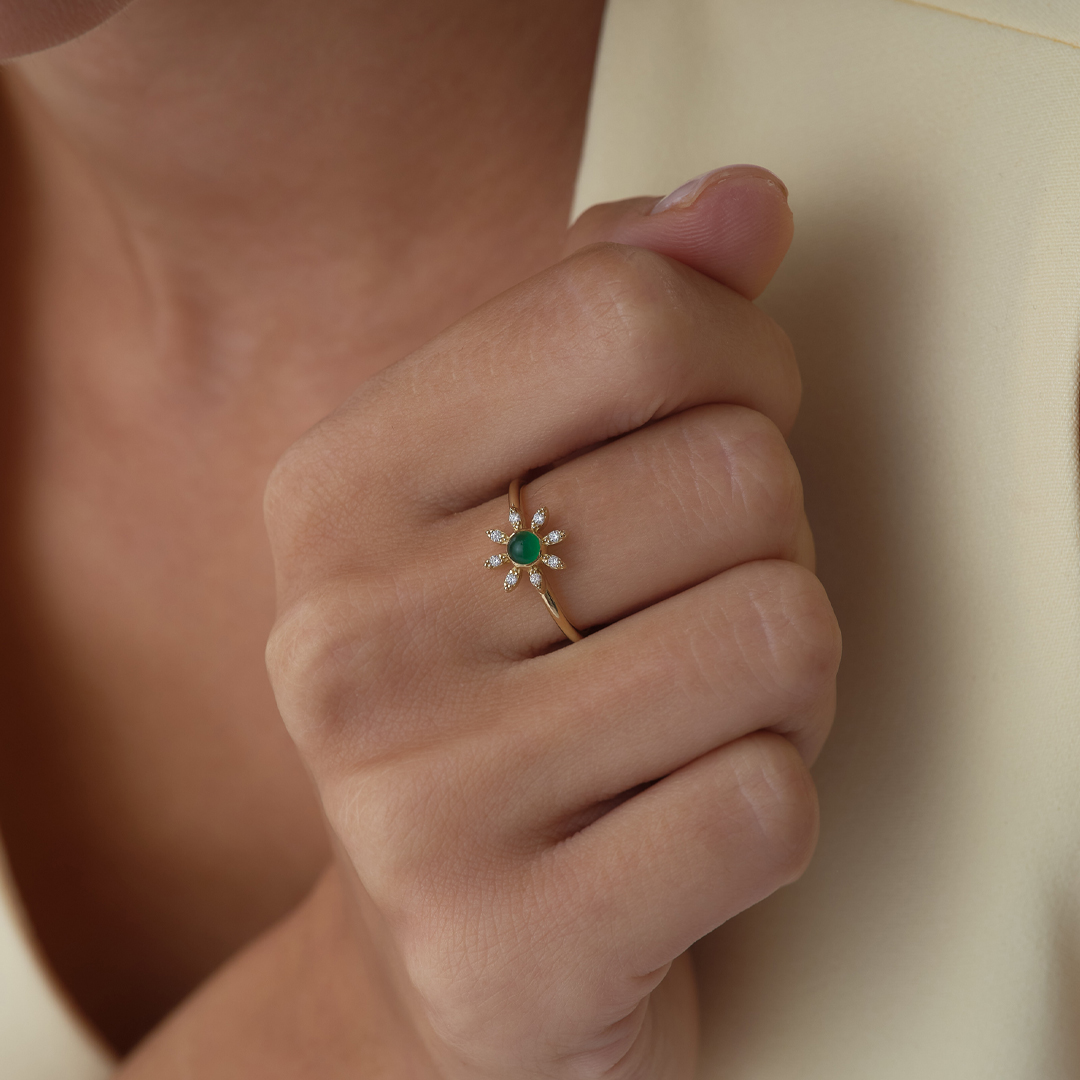 Lumis Green Yüzük - 3