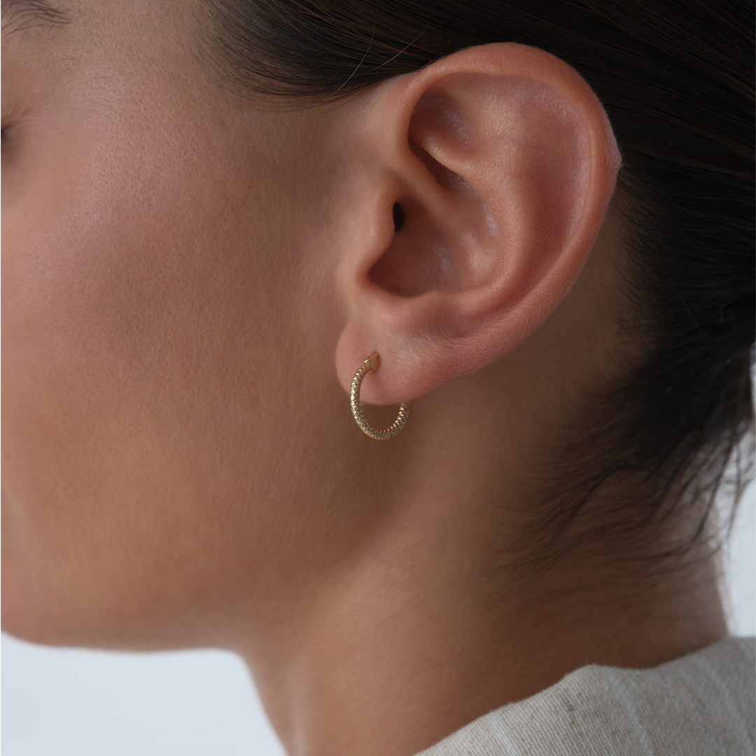 Luna Dokulu Küpe - 1