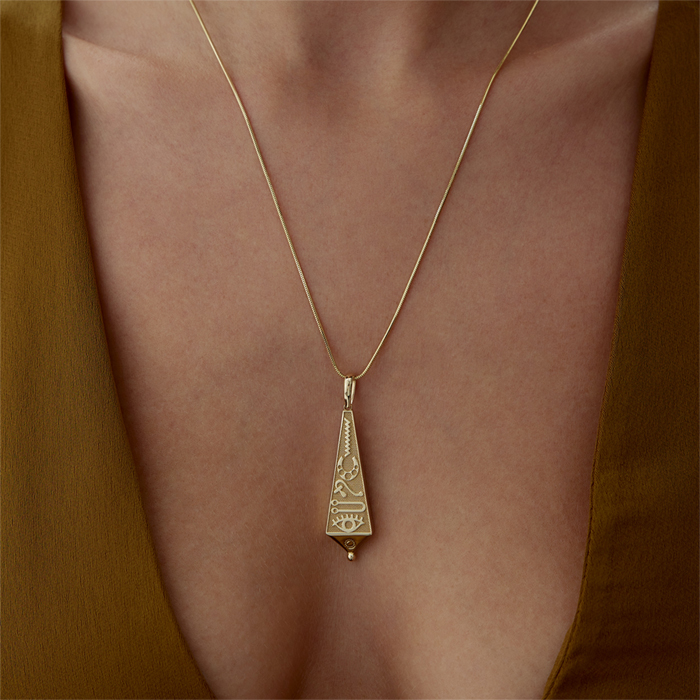 Luna Gaze Kolye - Mazal