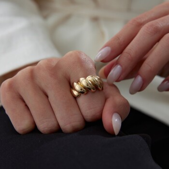 Luna Midye Yüzük - Rayna