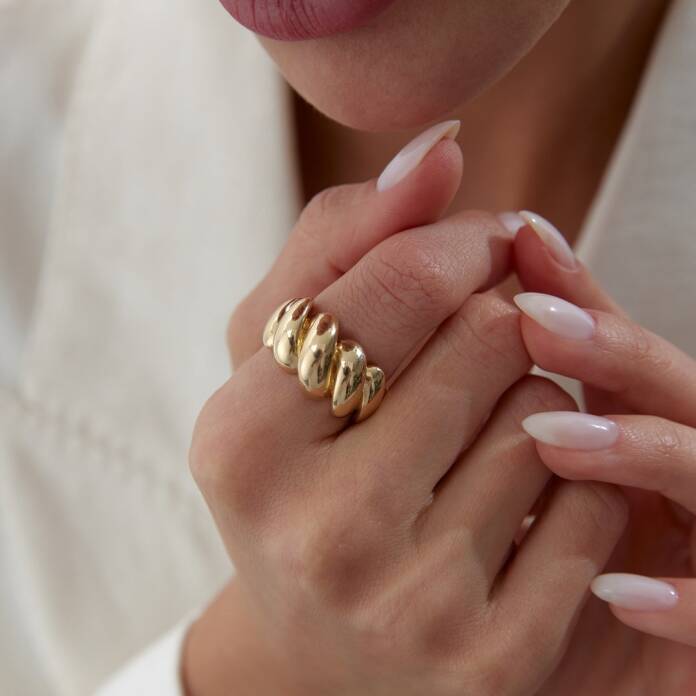 Luna Midye Yüzük - 3