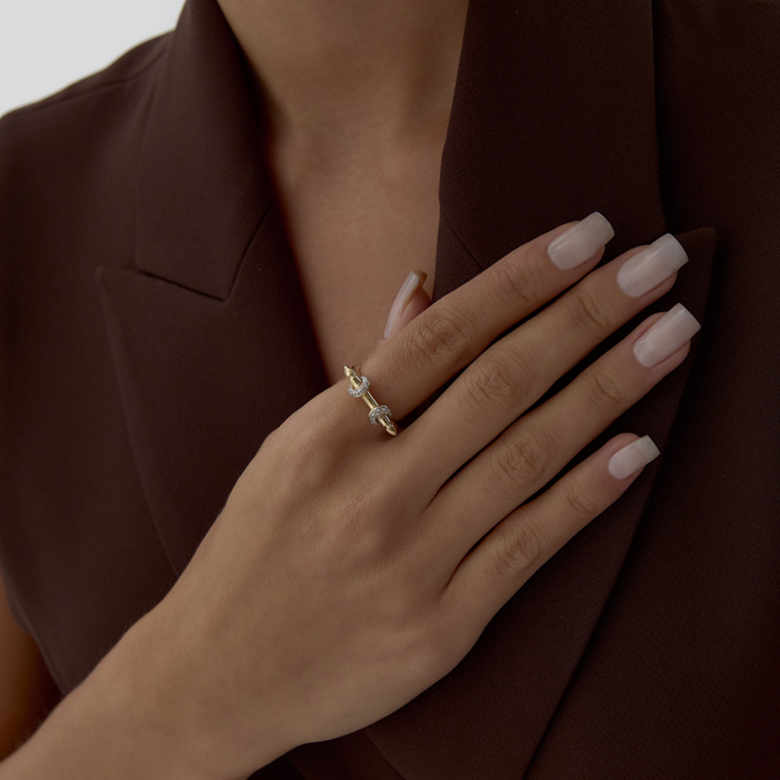 Luna Spike Yüzük - Arax