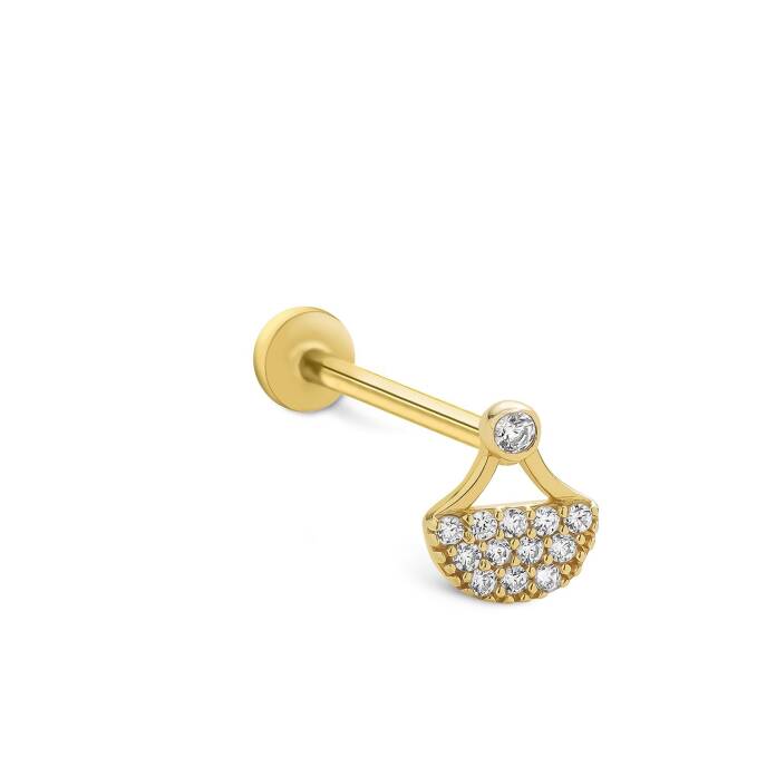 Luna Tragus Piercing - 1