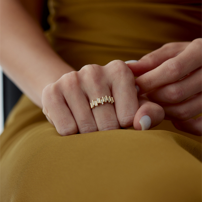 Luxe Line Yüzük - Rayna