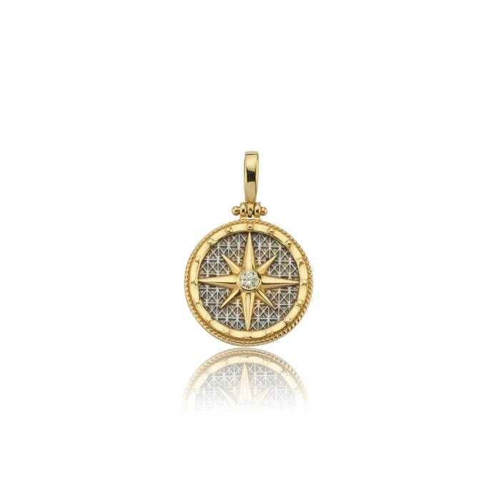 Madalyon Kutup Yıldızı Kolye Ucu - 1