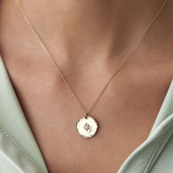 Madalyon Kutup Yıldızı Kolye - Gökhan Bera