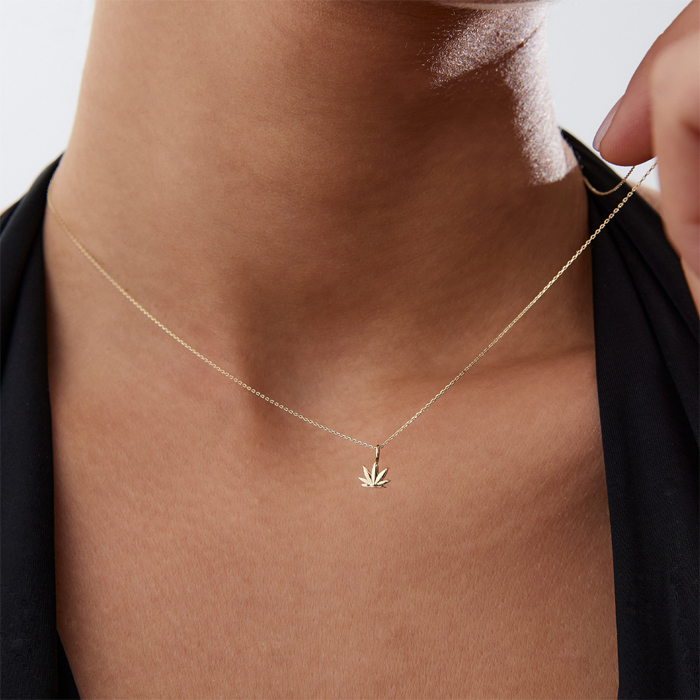 Mari Yaprak Kolye - Alen (1)