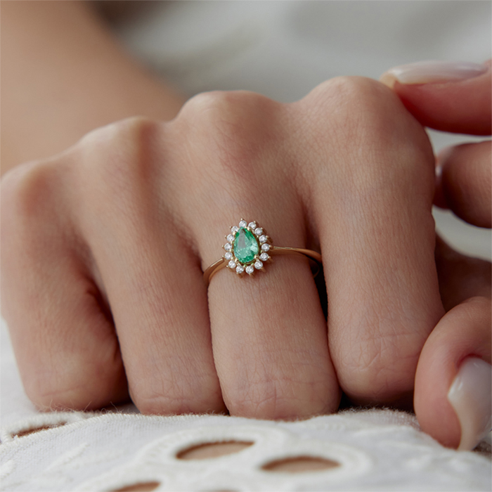 Maris Green Yüzük - Simoro