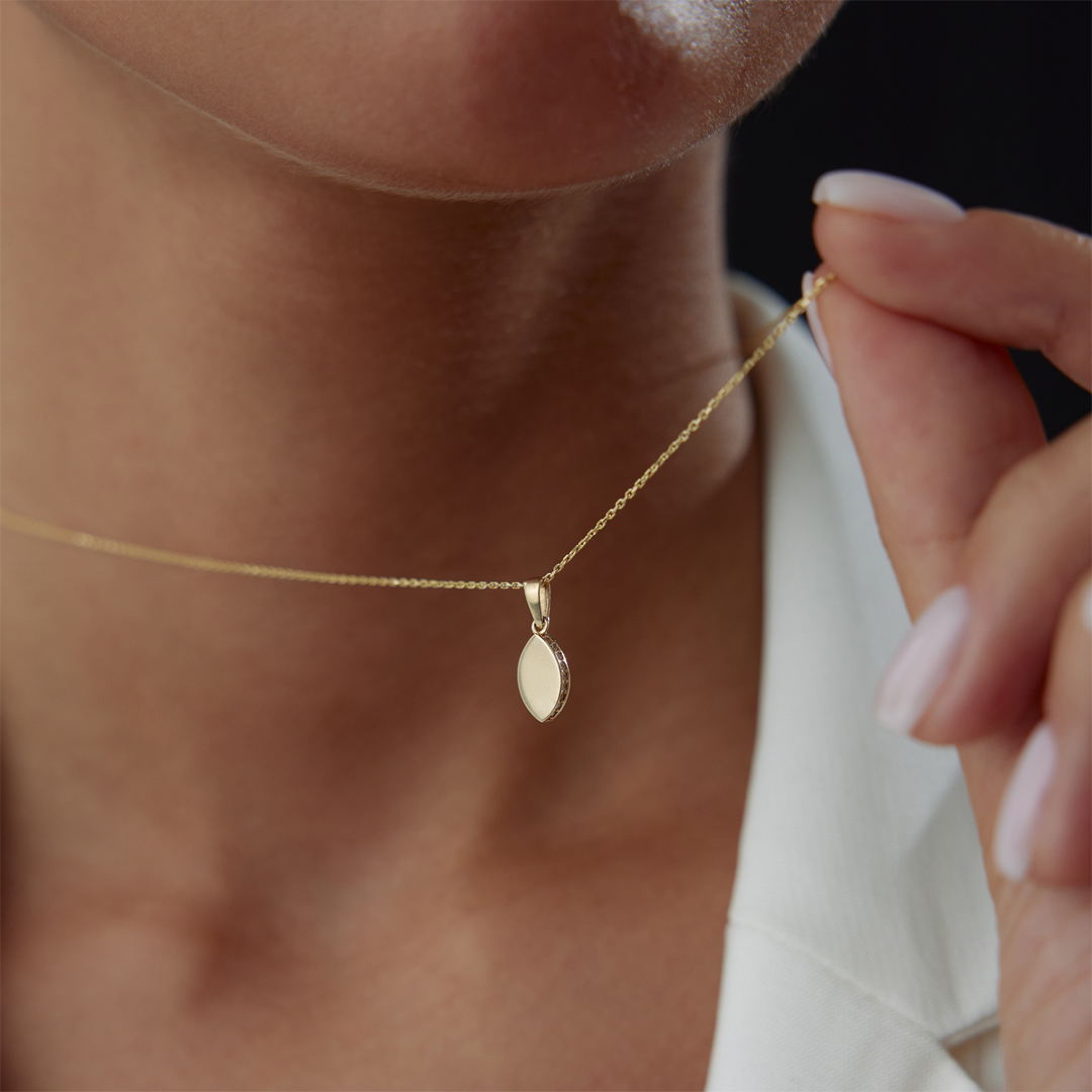 Markiz Plaka Kolye - 2