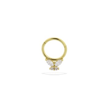 Markiz Taşlı Kelebek Helix Piercing - Dianora