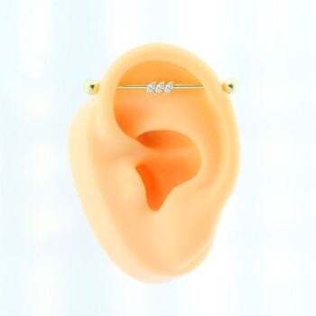 Markiz Taşlı Köprü Piercing - 3