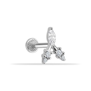 Markiz Taşlı Minimal Tragus Piercing - 3