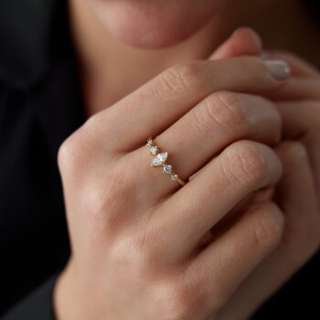 Markiz Taşlı Yüzük - Milan