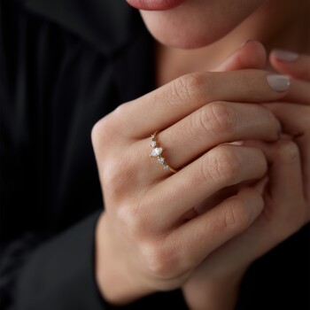 Markiz Taşlı Yüzük - Milan (1)