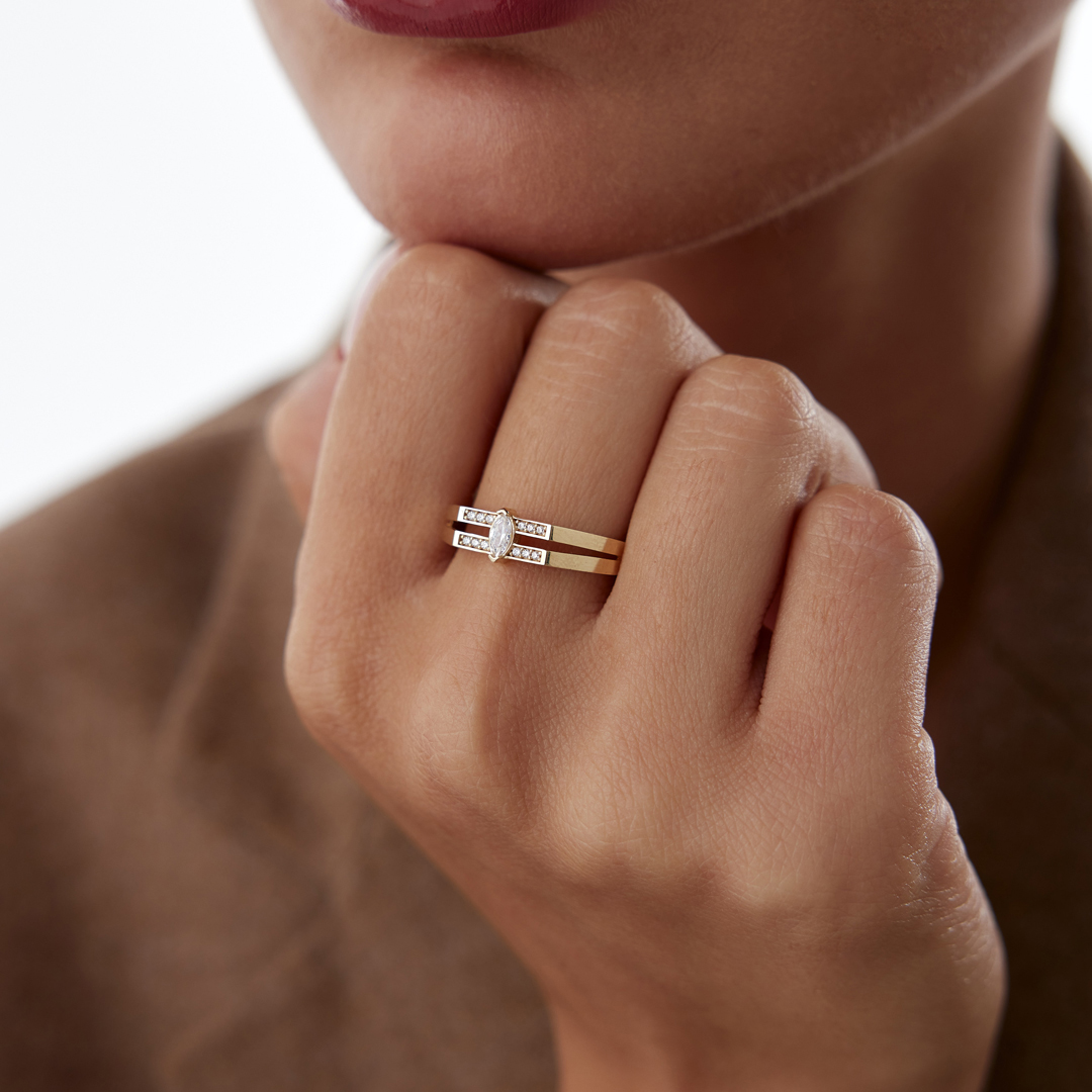 Markız Twin Yüzük - 1